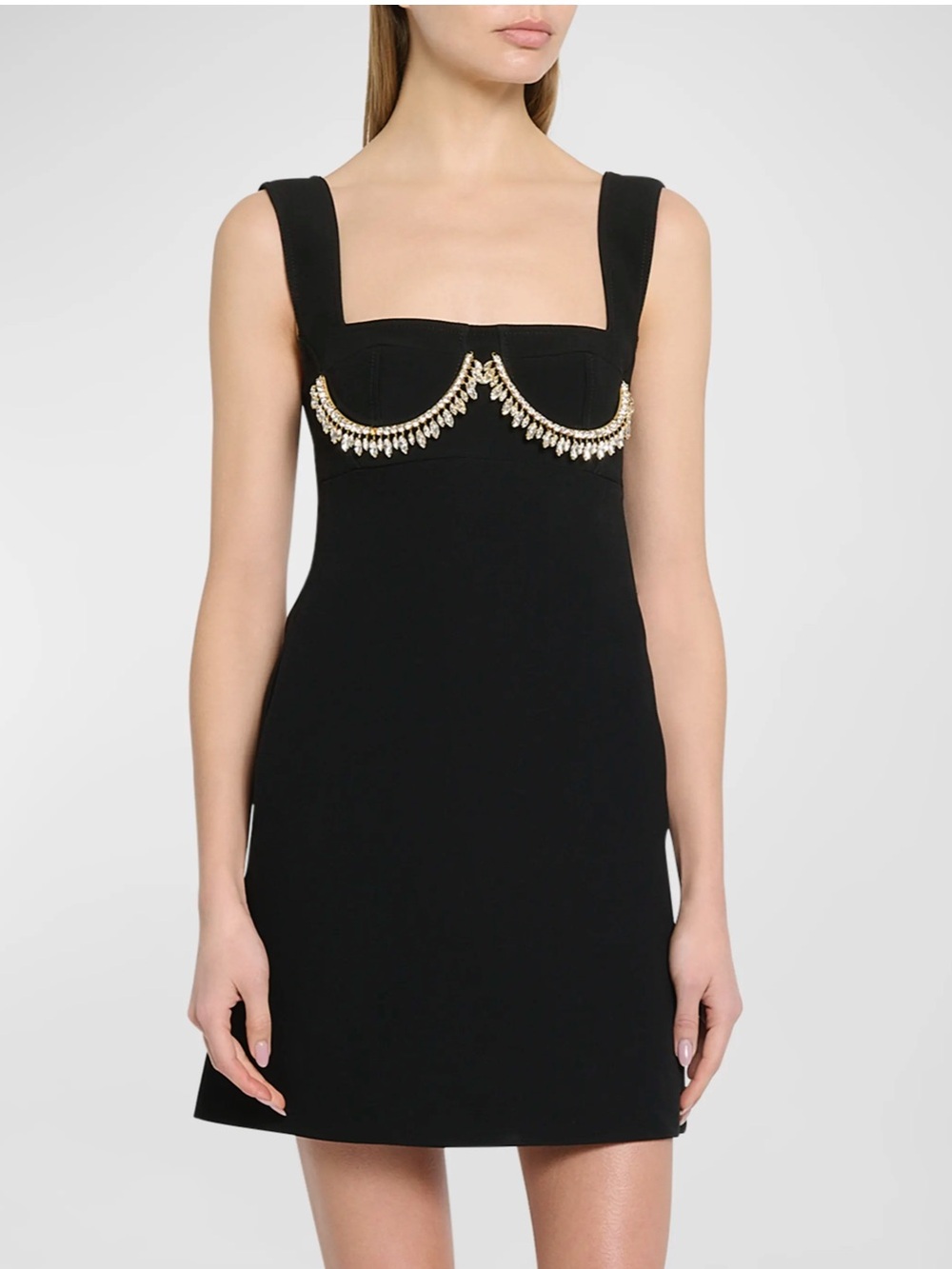 Giambattista Valli - Crystal Bustier Sleeveless Mini Dress
